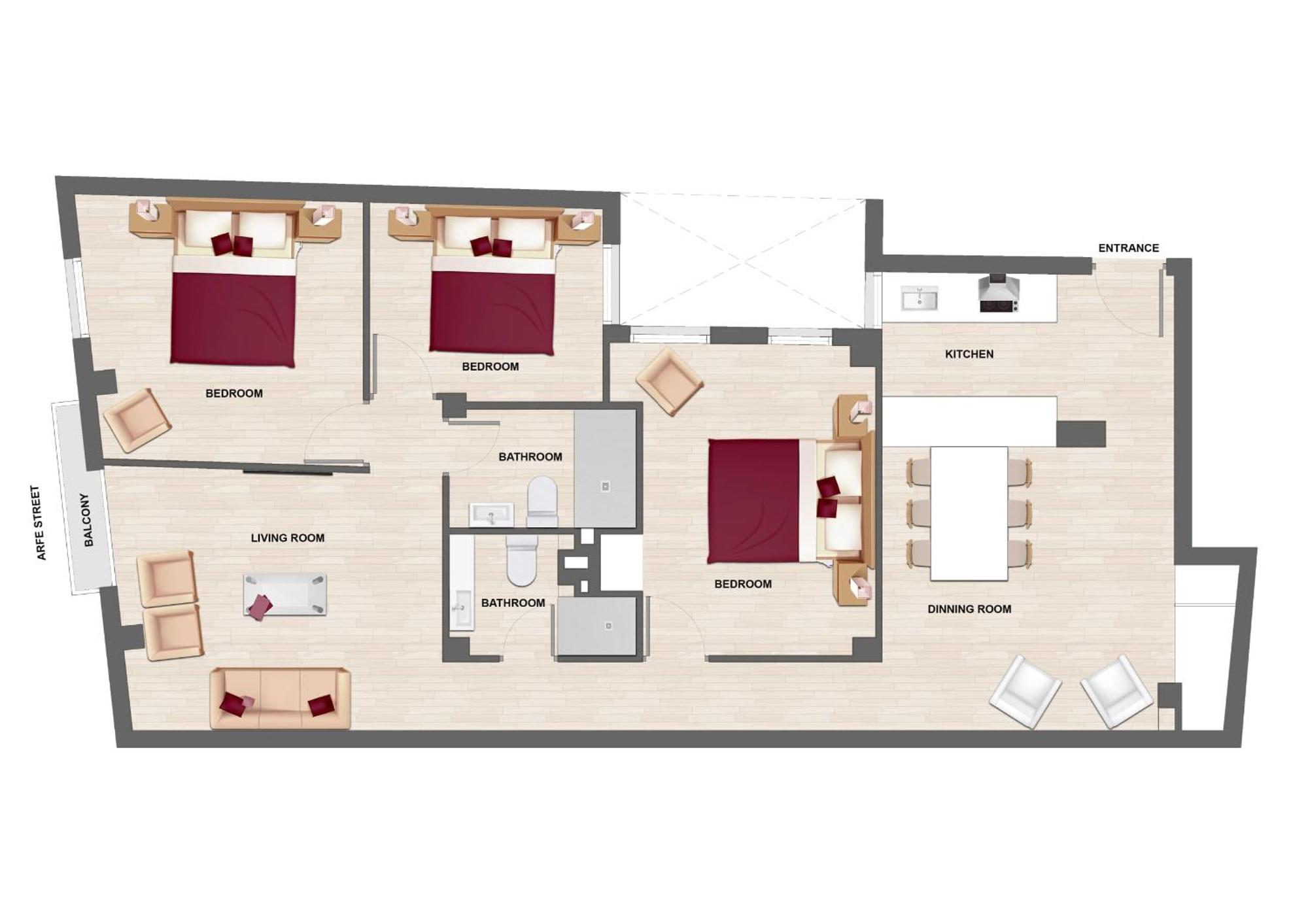Apartmán Alohamundi Arfe Sevilla Exteriér fotografie